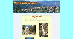 Desktop Screenshot of borredaturisme.com