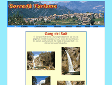 Tablet Screenshot of borredaturisme.com